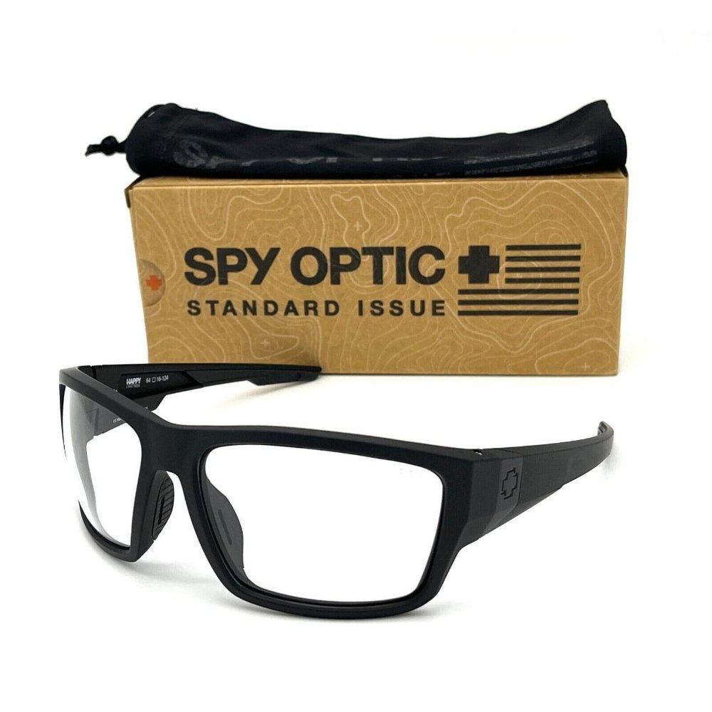 SPY DIRTY MO TECH SOSI ANSI  Matte Black / Clear  64mm Sunglasses